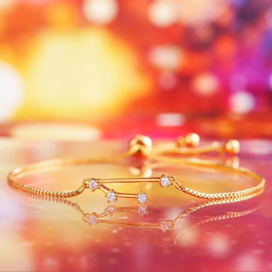 18K Gold Plated Zodiac Constellation Bracelets