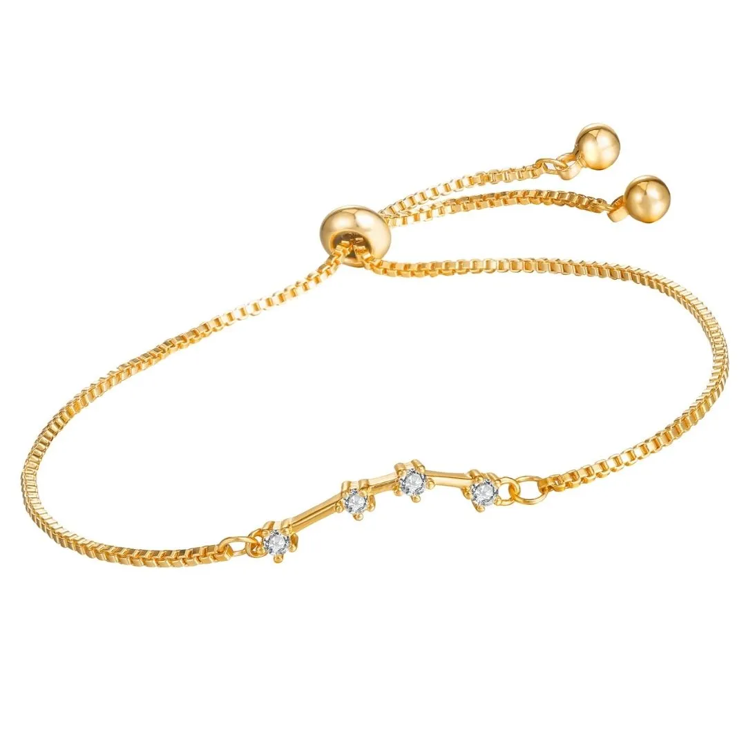 18K Gold Plated Zodiac Constellation Bracelets