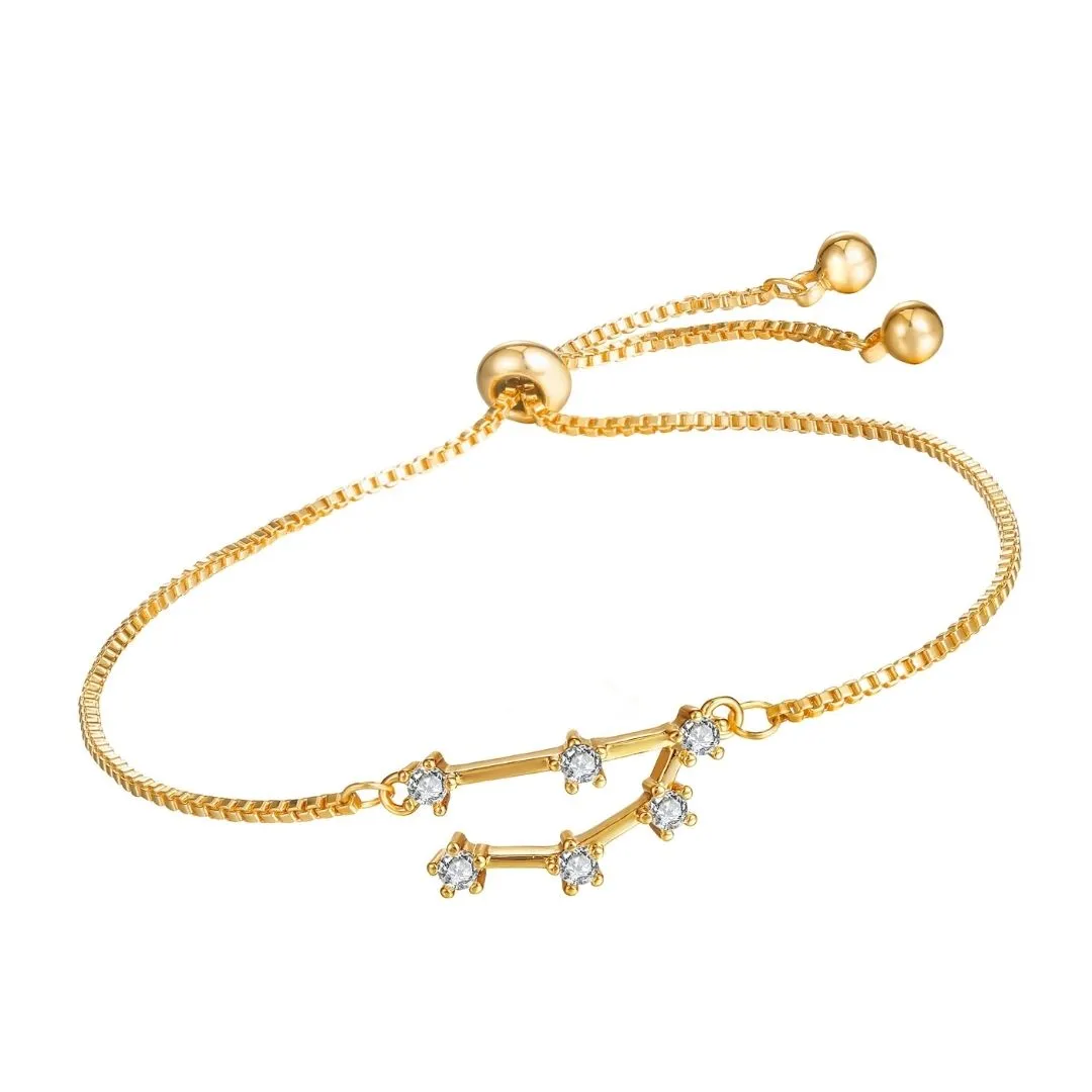 18K Gold Plated Zodiac Constellation Bracelets