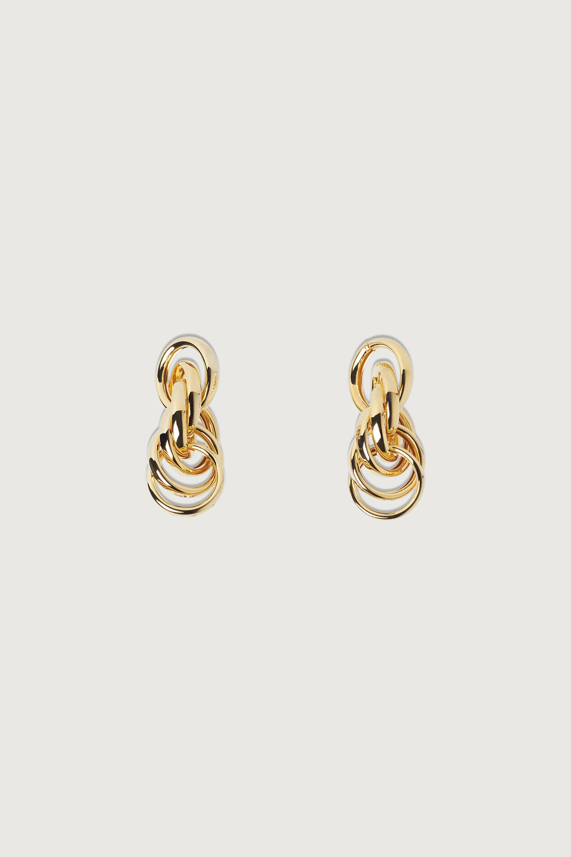 ABSTRACT CHAIN EARRING