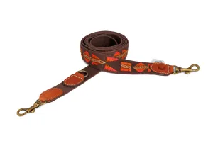 Adjustable Dog Lead: Etna Brown