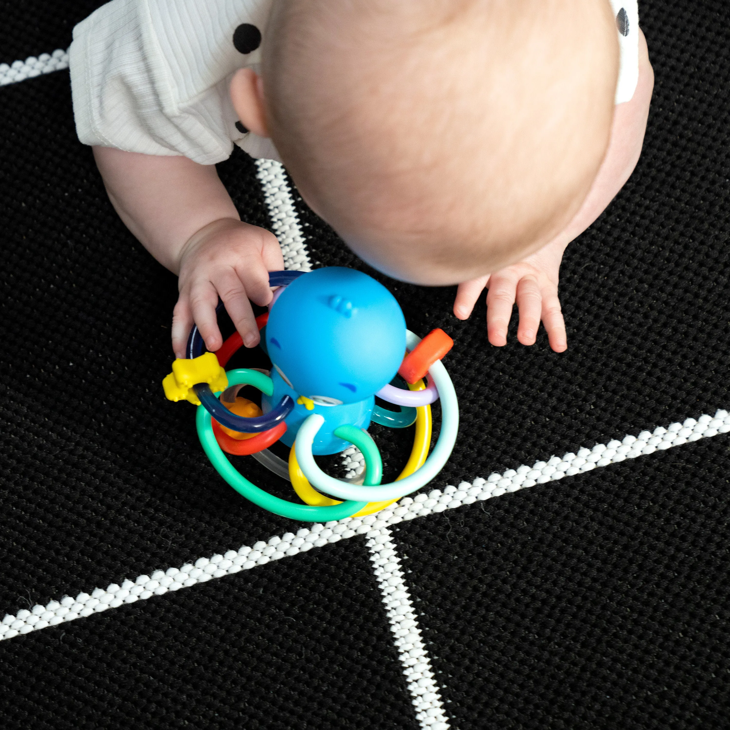 Baby Einstein Ocean Explorers Opuss Shake & Soothe Teether Toy & Rattle