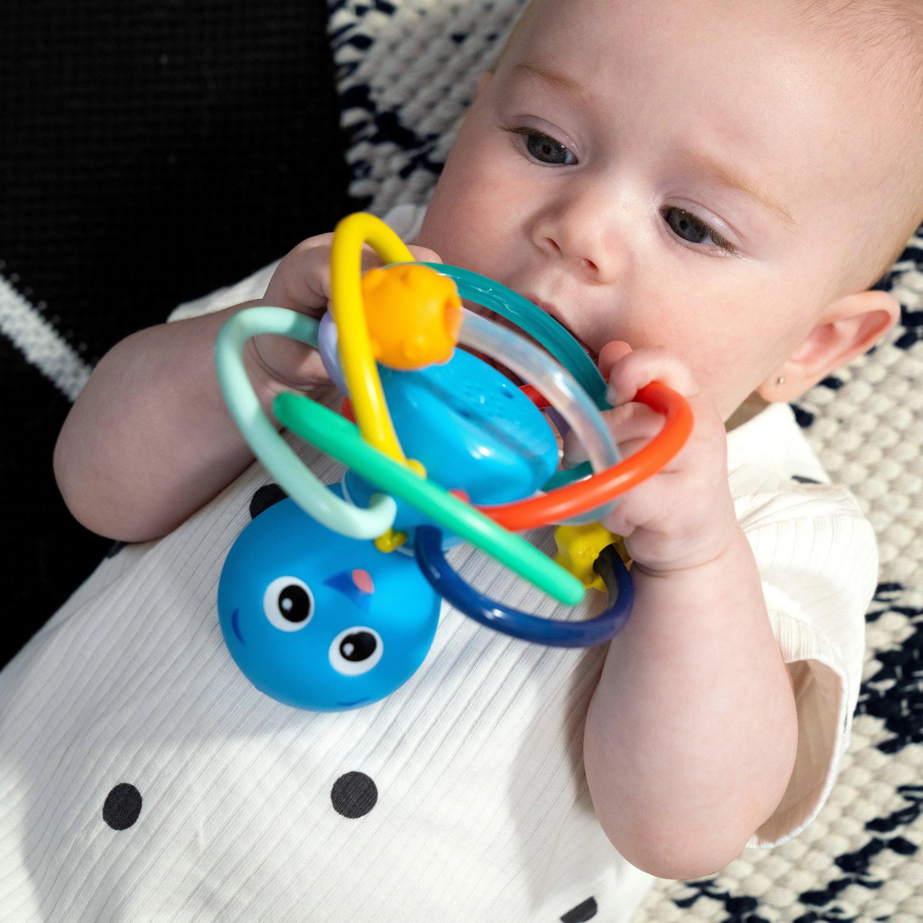 Baby Einstein Ocean Explorers Opuss Shake & Soothe Teether Toy & Rattle