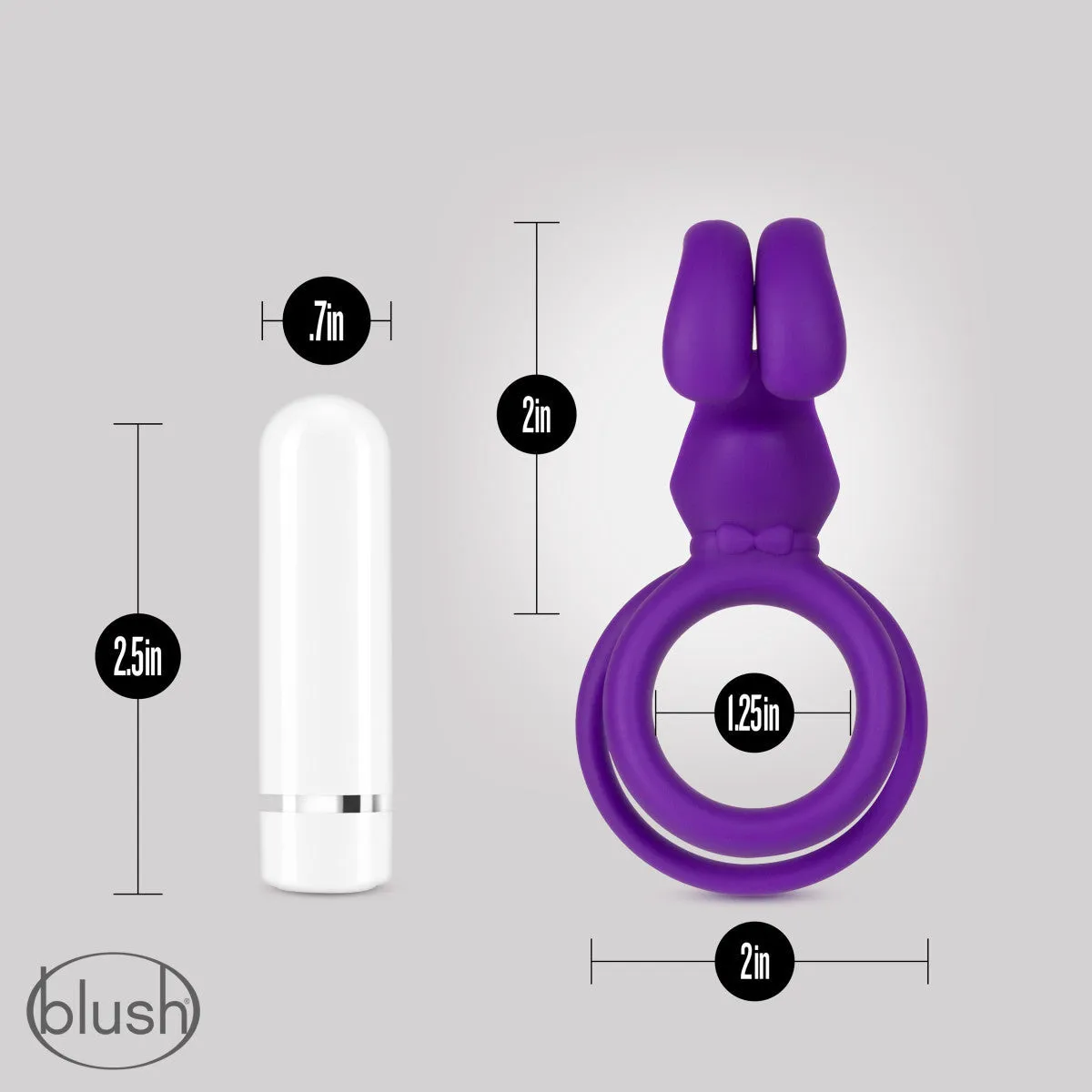 Blush Noje Iris Rechargeable Vibrating Cock Ring