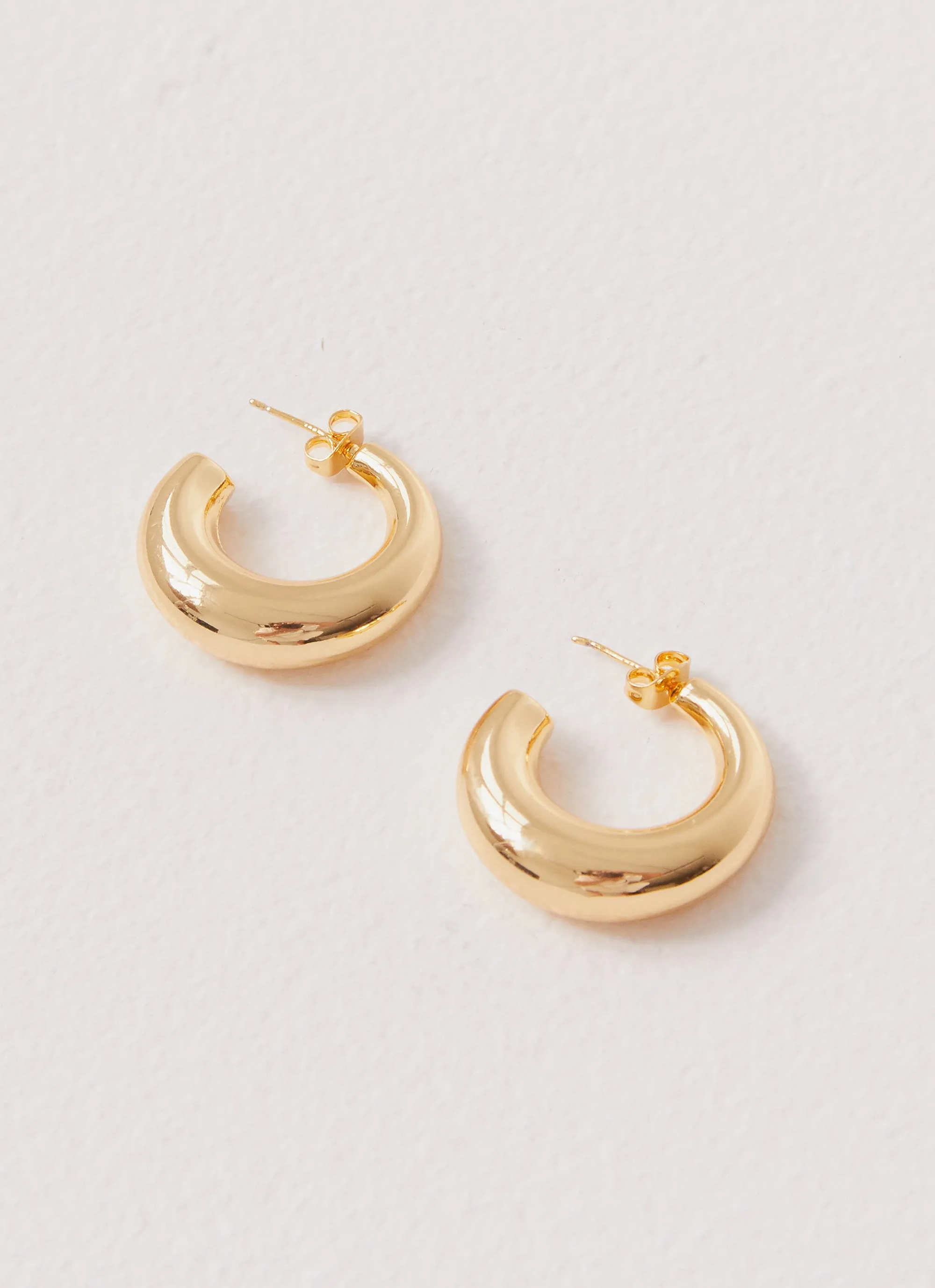 Calisse Hoop Earrings - Gold