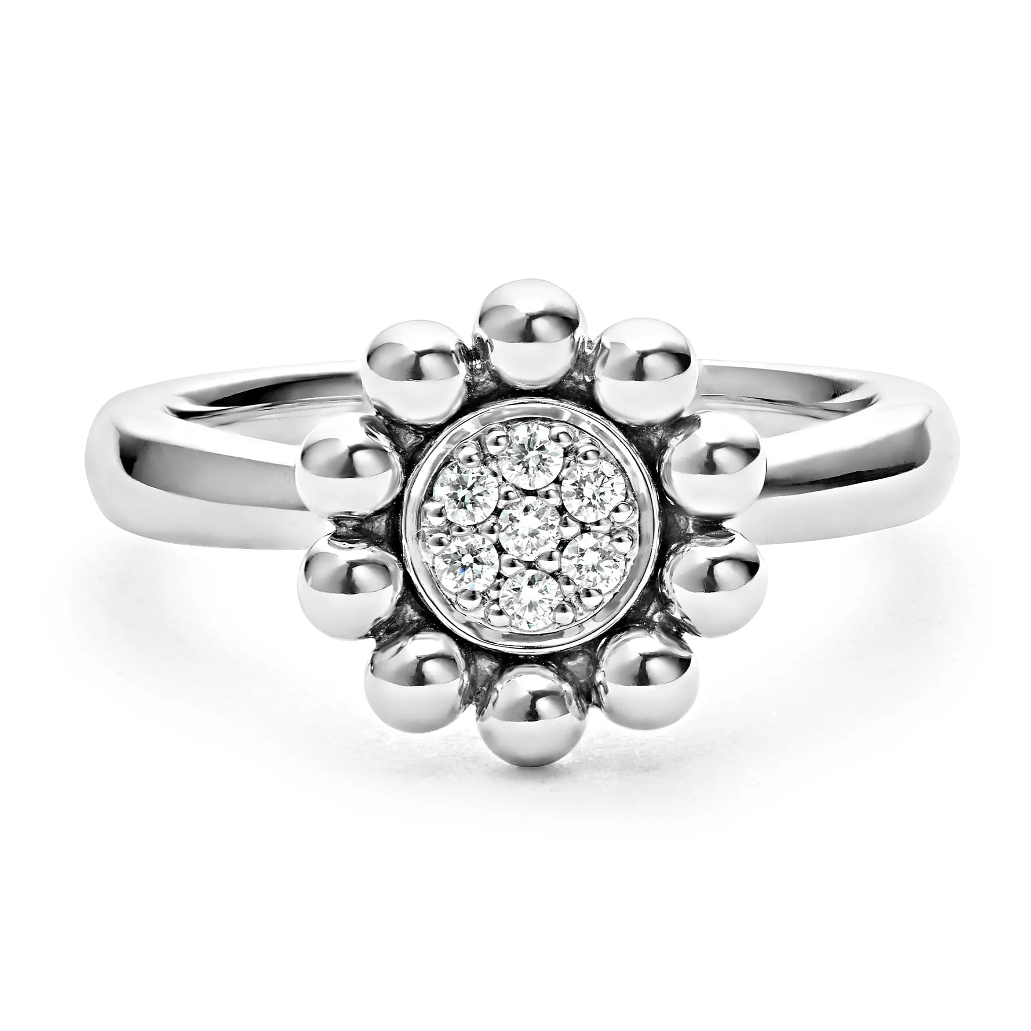 Caviar Spark Diamond Ring