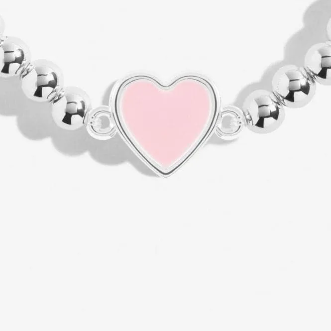 Children's From the Heart Gift Box Lots Of Love Silver Plated 15.5cm Bracelet C732