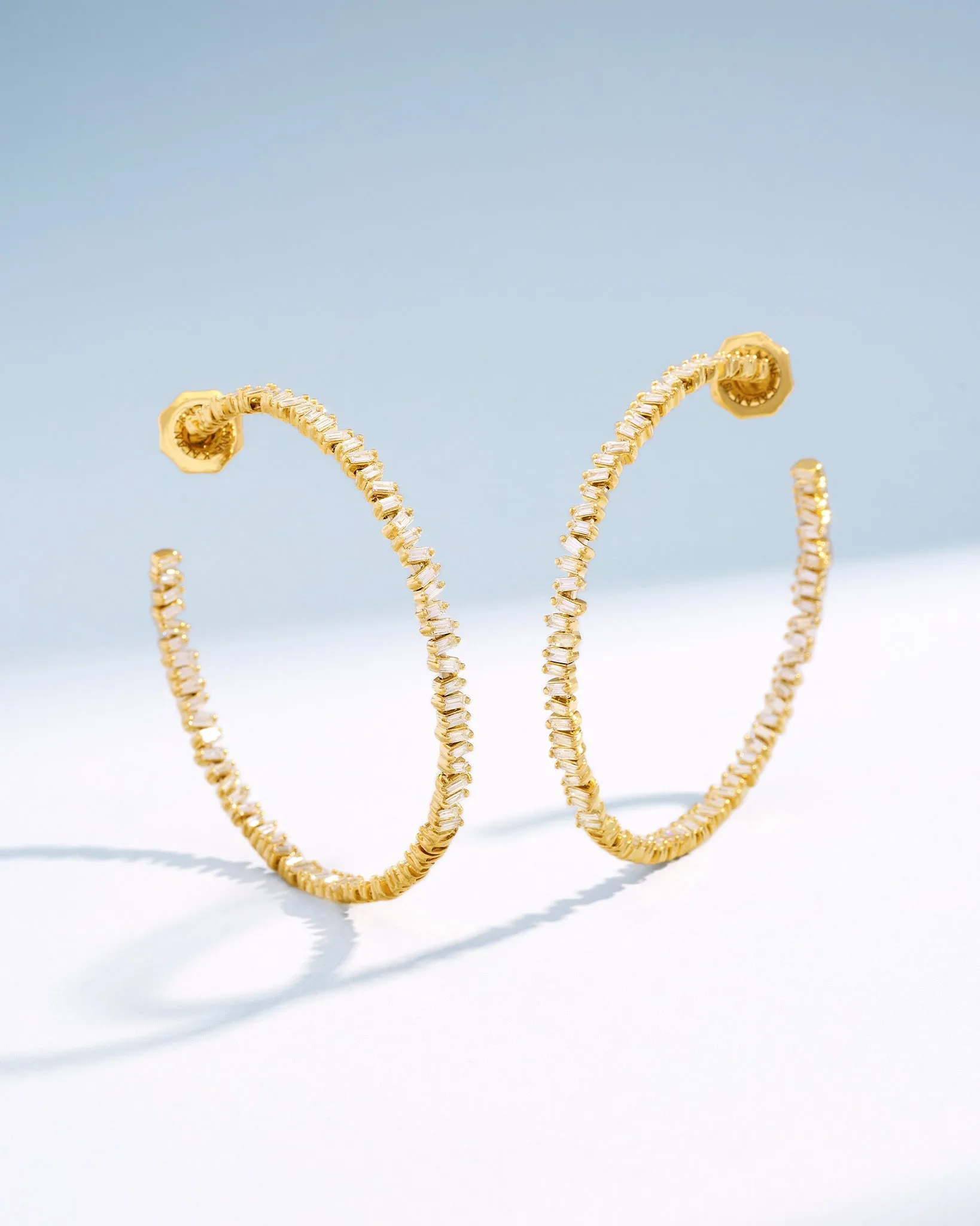 Classic Diamond Milli Hoops