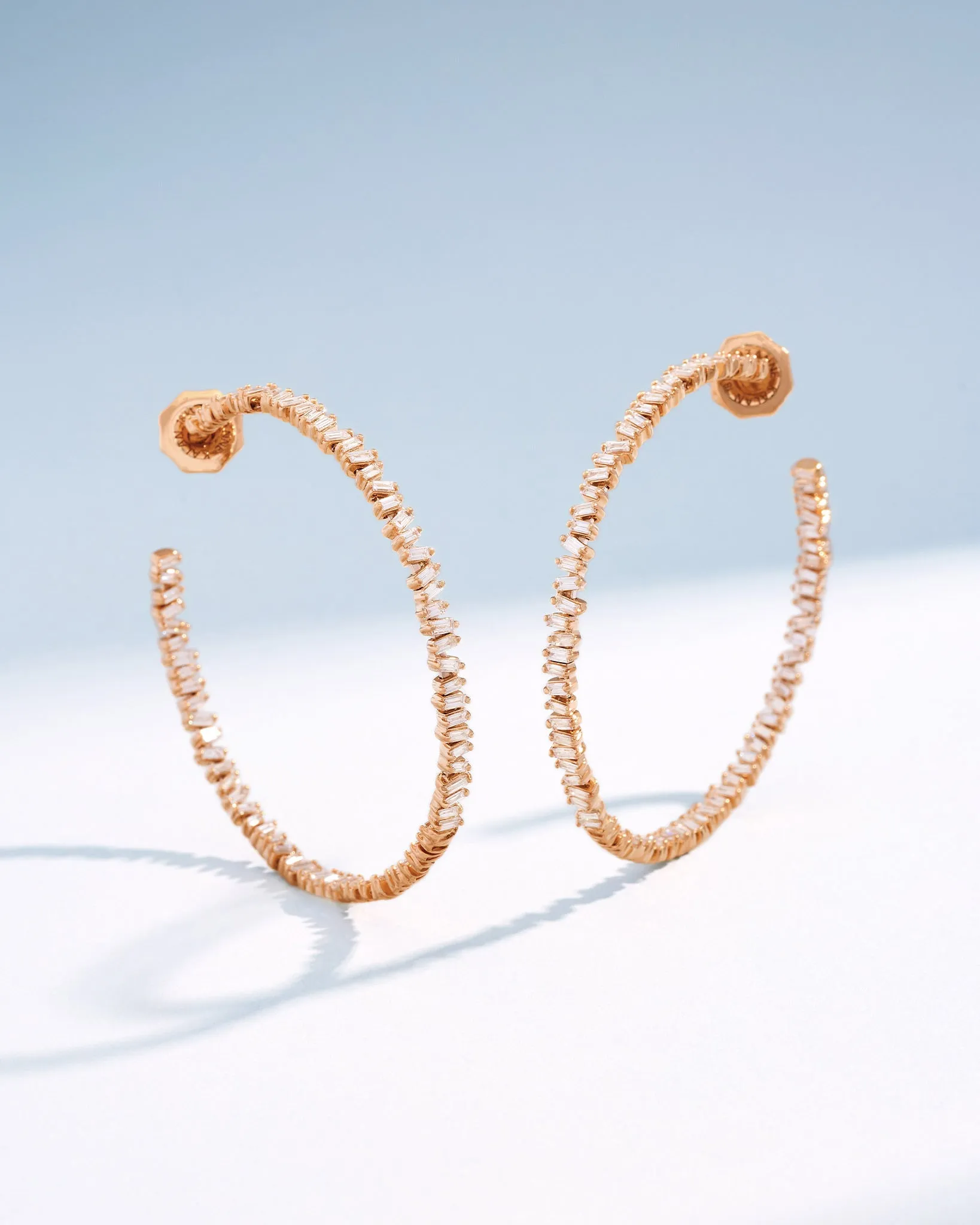 Classic Diamond Milli Hoops