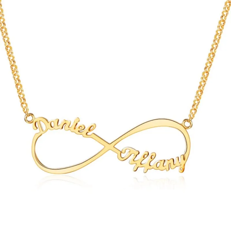 Customized Infinity Name Necklace Personalized