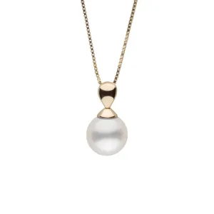 Dew Collection 6.5-7.0 mm White Freshadama Pearl Pendant