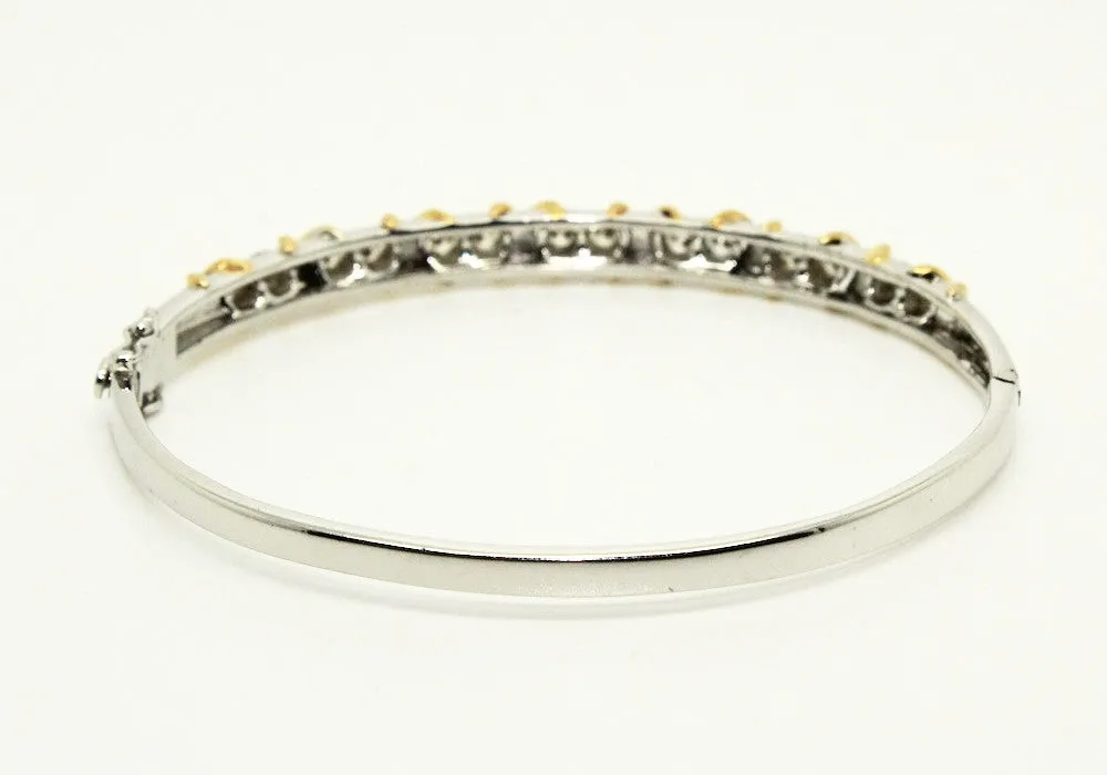 Diamond Kisses & Hugs Bangle