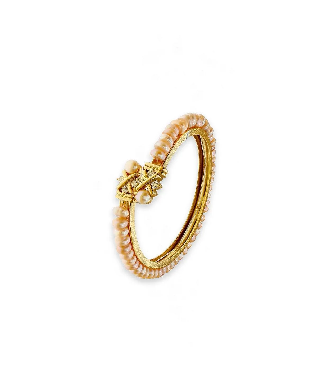 Elegant and classy Pearl Bangle