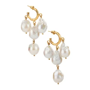 Evetta Hoops Pearl