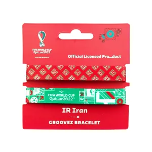 FIFA Fabric Fashionable Qatar 2022 World Cup Country Nylon bracelet - IRAN