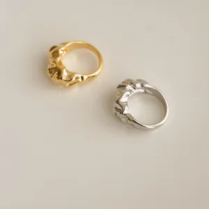 Gold Abstract Ring