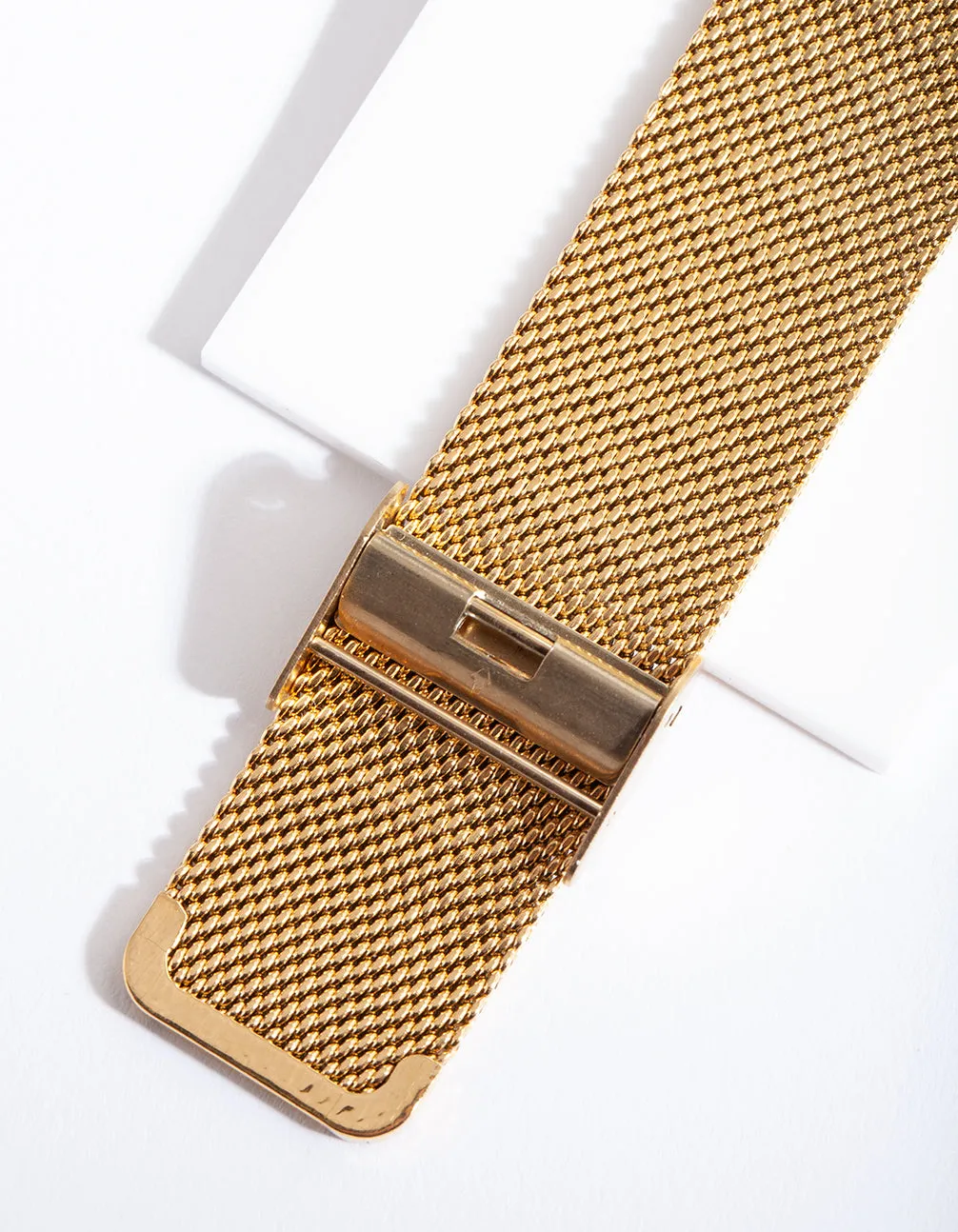 Gold Diamante Snake Watch