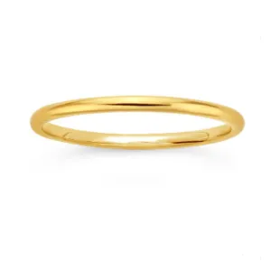 Gold-Filled 1.5mm Round Stackable Ring