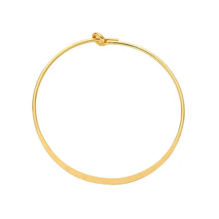 Golden Hoop Earrings