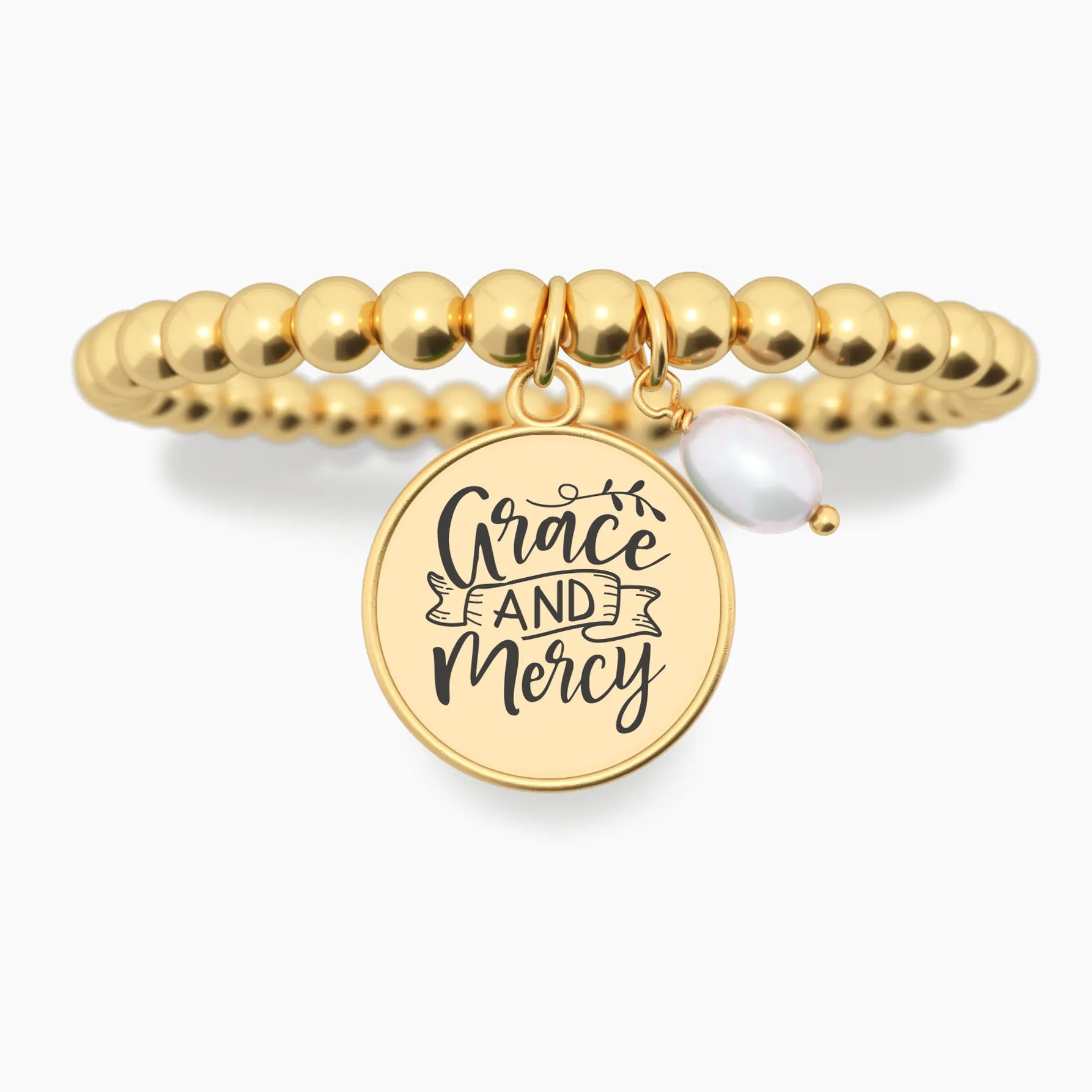 Grace And Mercy - Beaded Bracelet