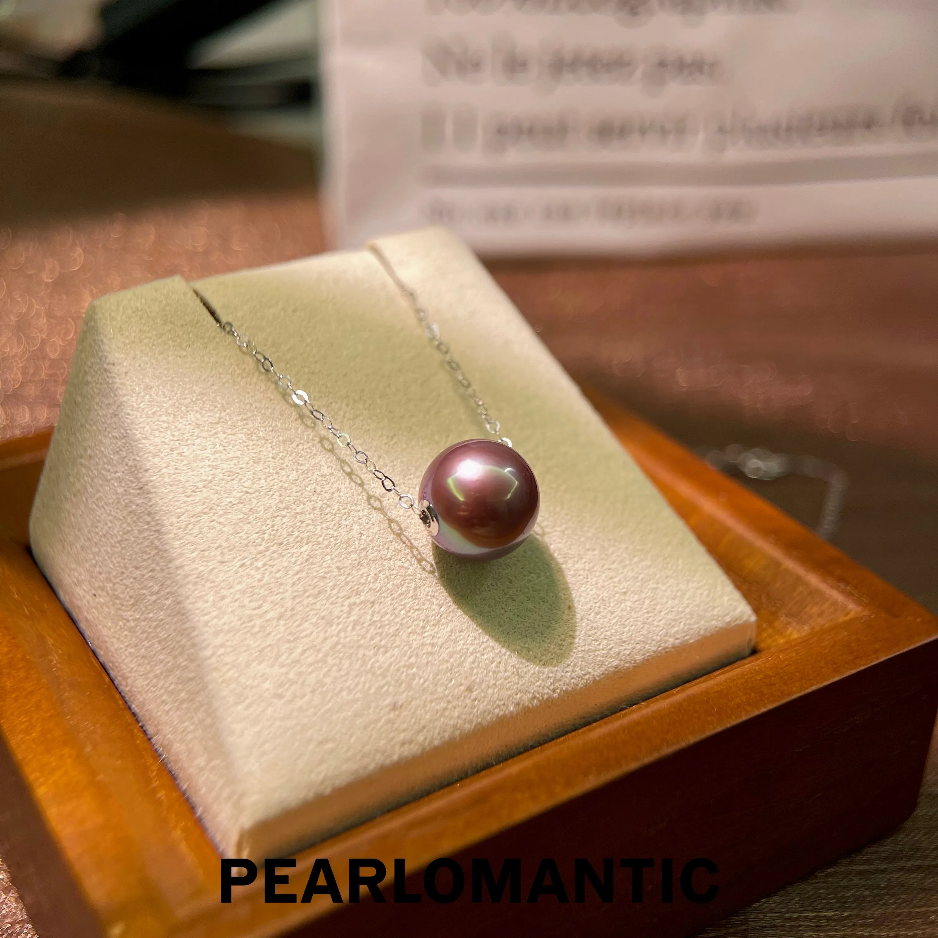 [Group-Buying] Freshwater Edison Pearl 11-12mm Single Pendants w/ 18k Yellow or White Gold