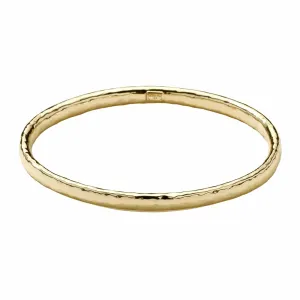 Hammered Flat Bangle