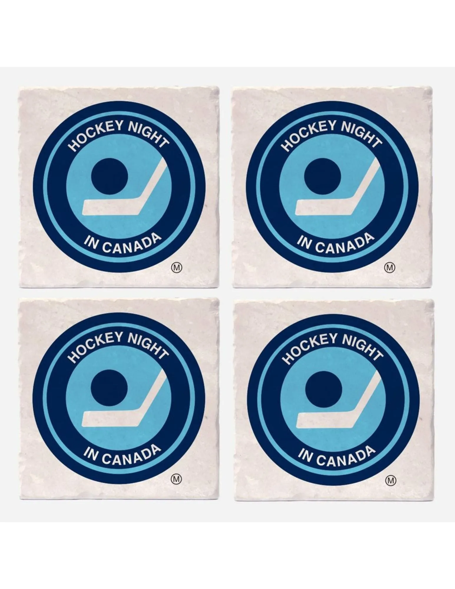 Hockey Night in Canada Retro Logo Coasters