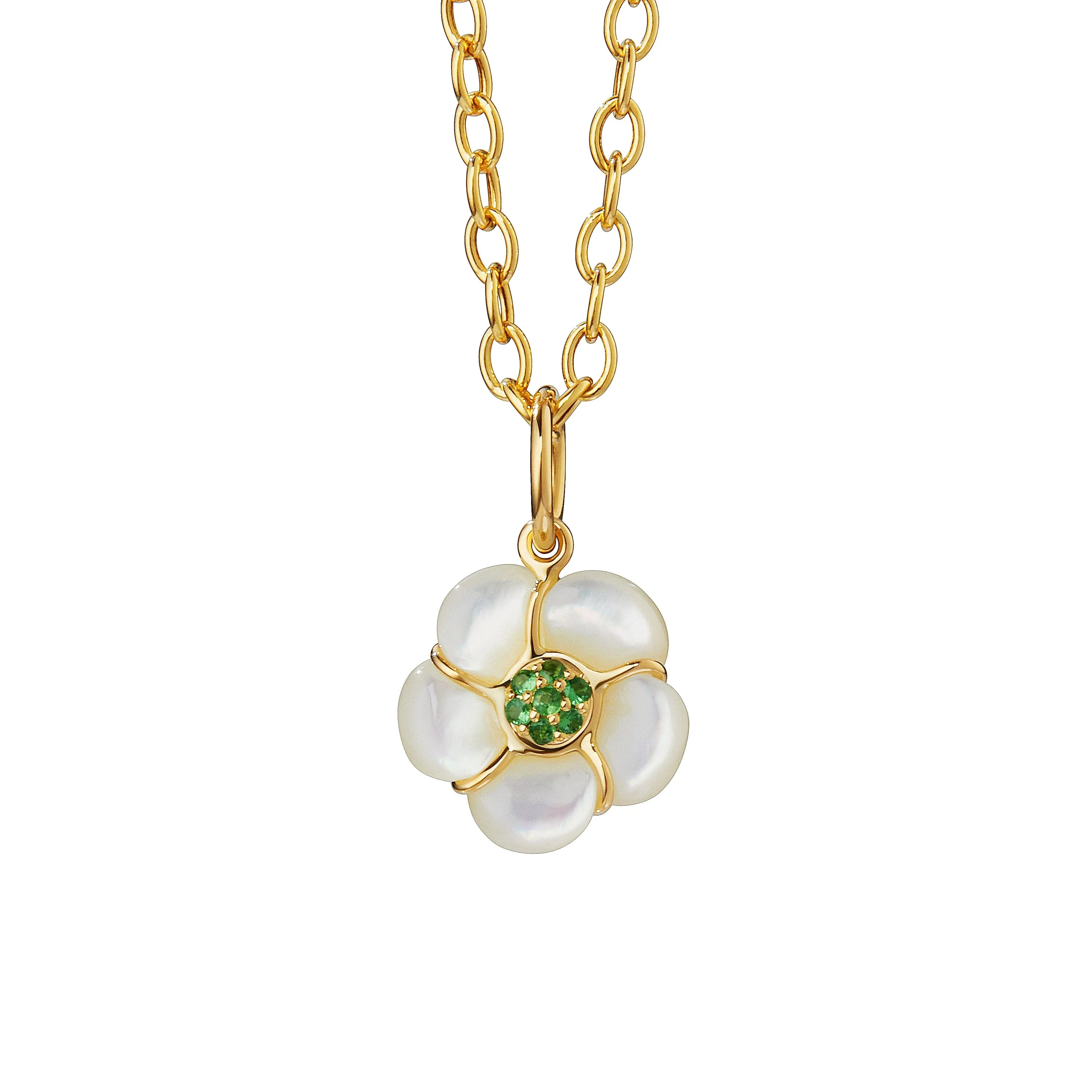 Jardin Mother of Pearl Pendant