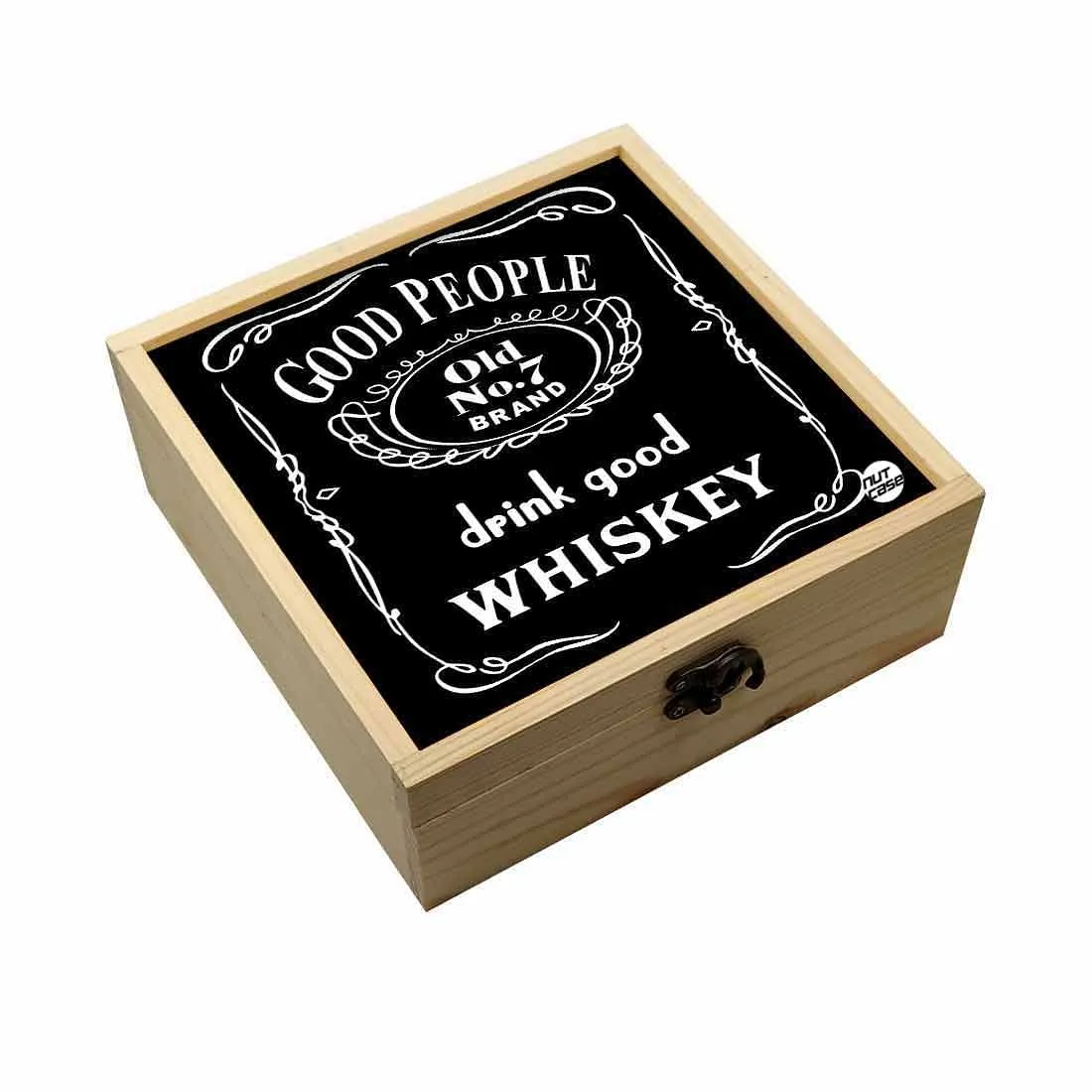 Jewellery Box Makepup Organizer -  Drink Good Whiskey