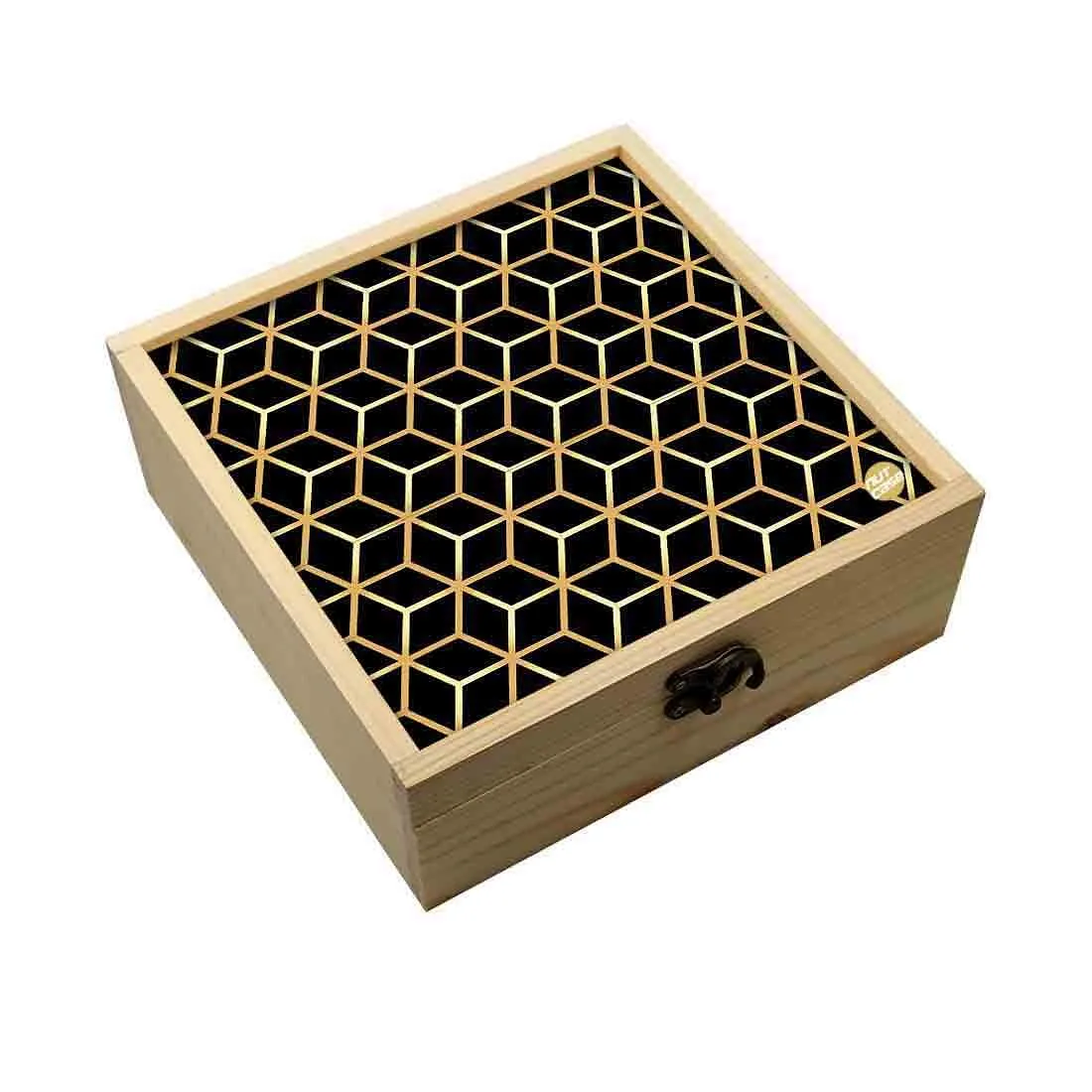 Jewellery Box Wooden Jewelry Organizer -  Hexa