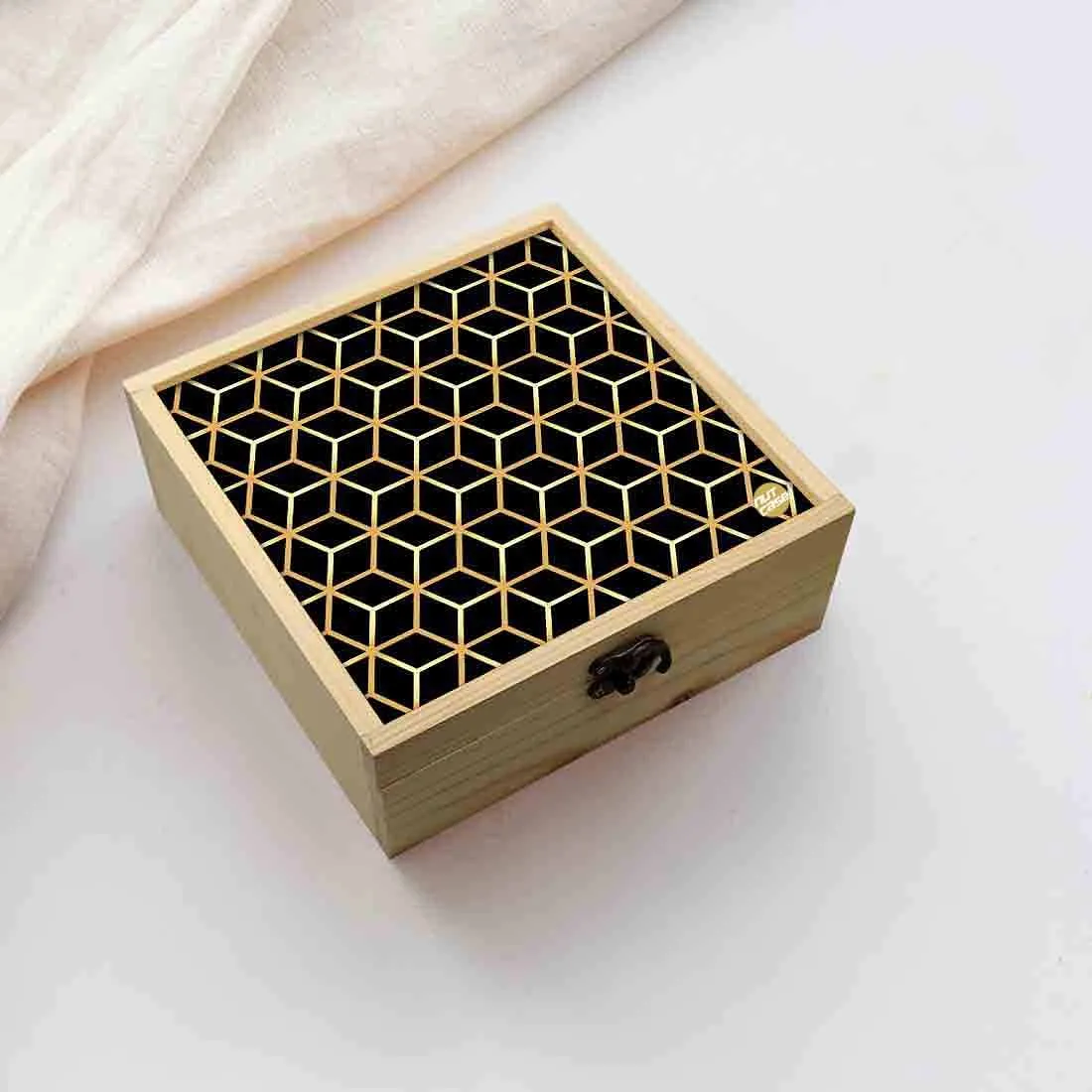 Jewellery Box Wooden Jewelry Organizer -  Hexa