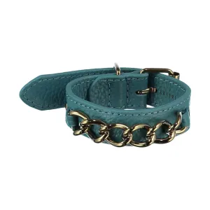 Kristin Turquoise Leather Bracelet