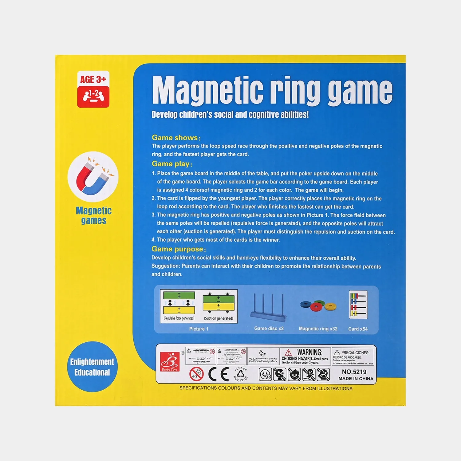 Magnetic Ring Game