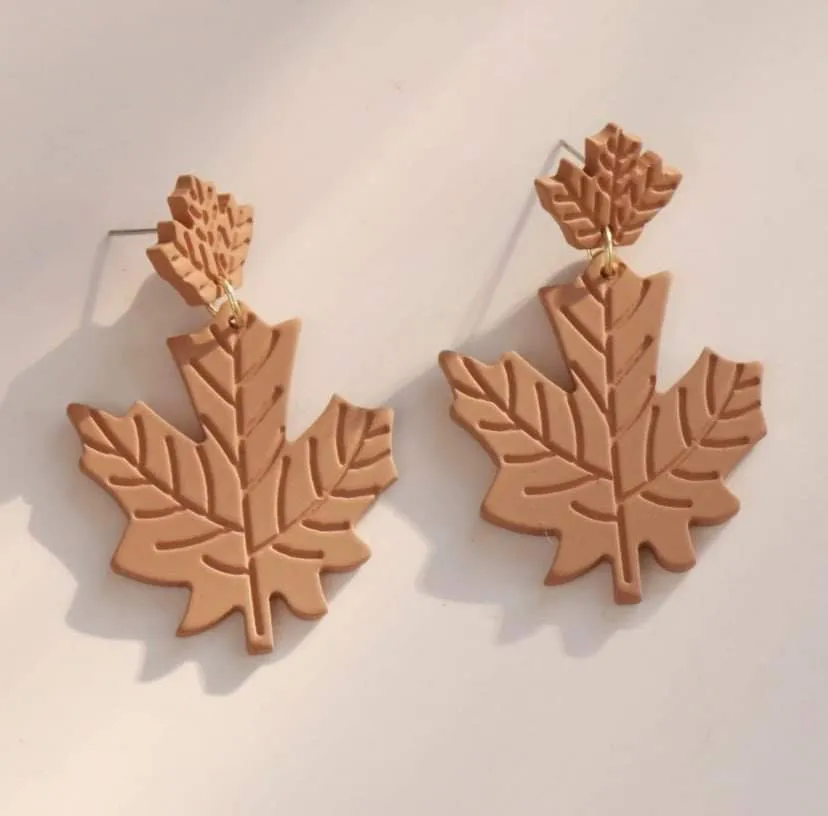 Maple Earrings