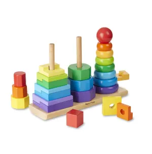 Melissa & Doug - Geometric Stacker