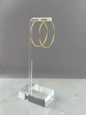 Miles Mini Hoop-Gold