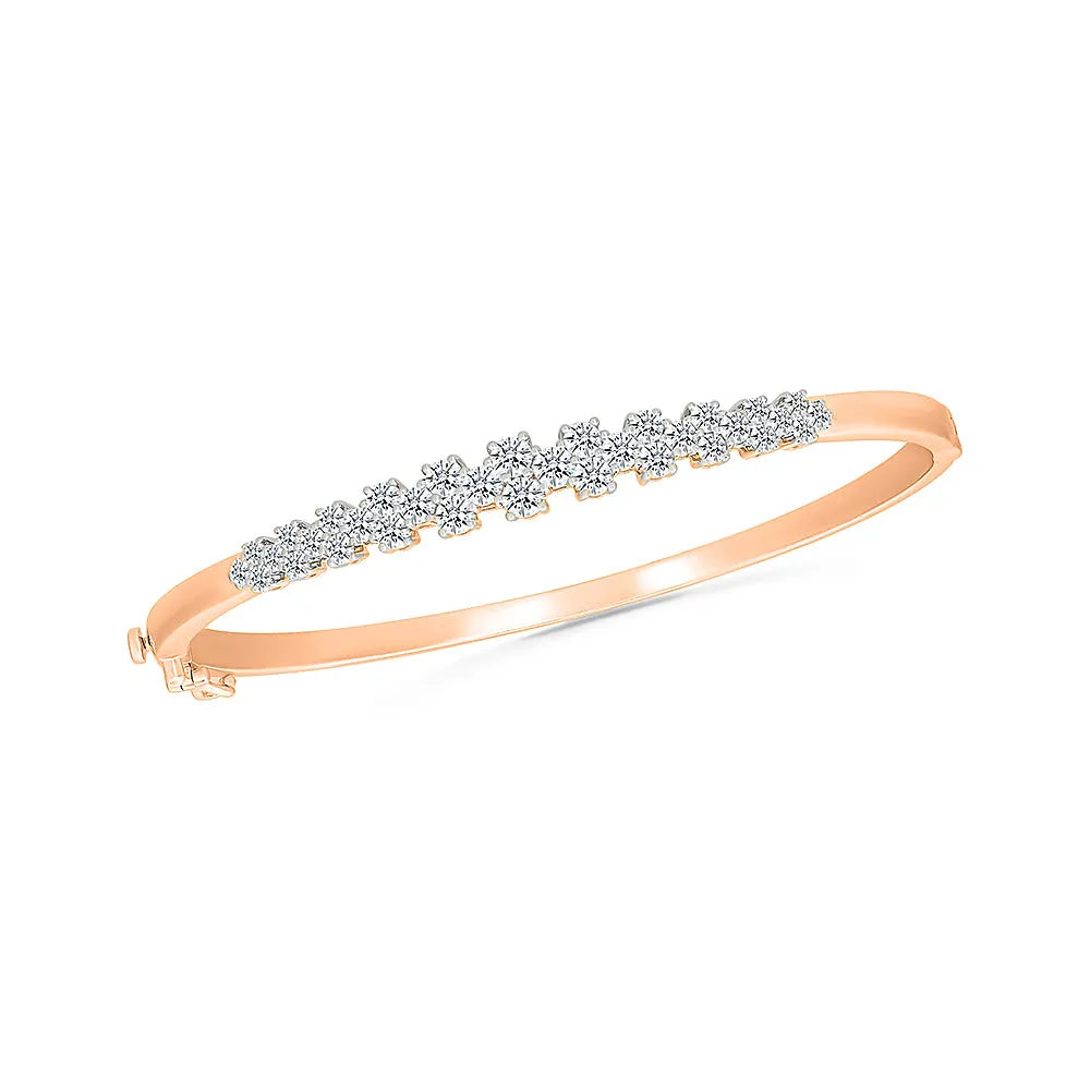 Mirth Gold & Diamond Bangle