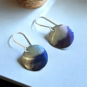 Mostly mauve tone Earrings