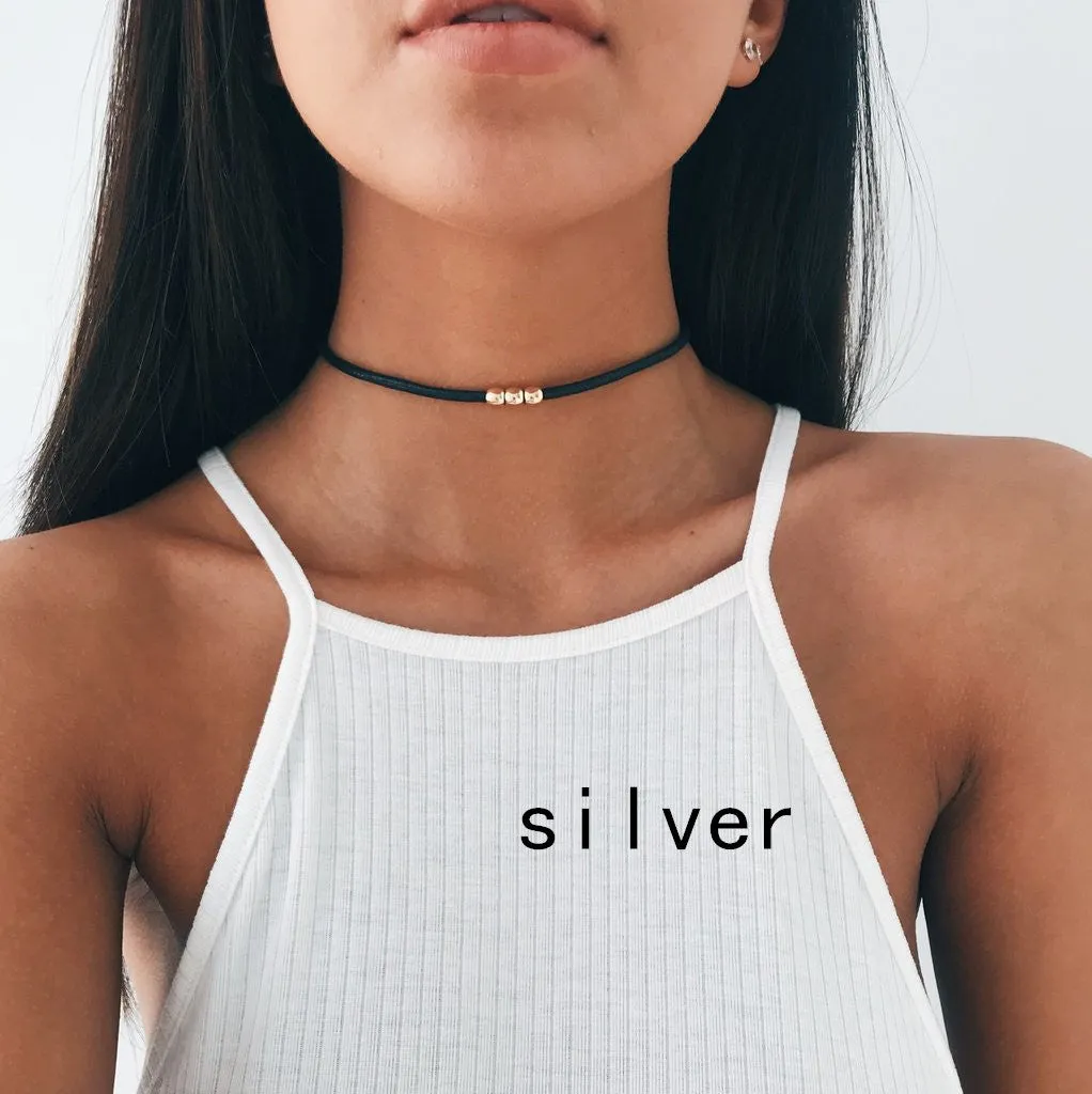 New personality short choker collar necklace trendy women all-match necklace