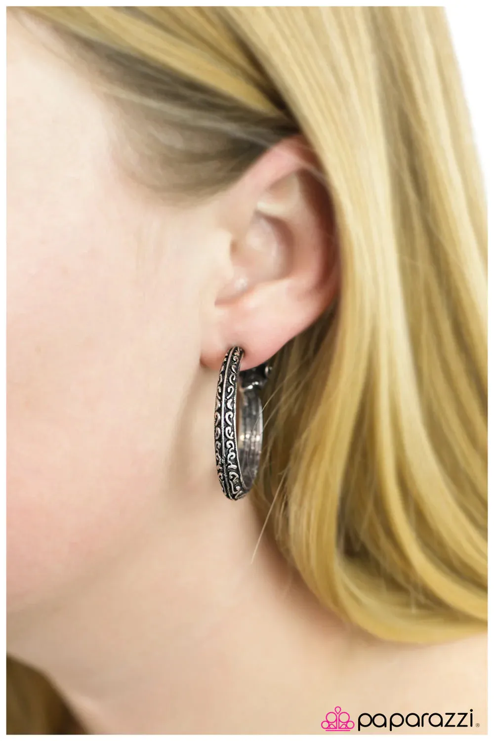 Paparazzi Earring ~ Karaoke Night  - Silver