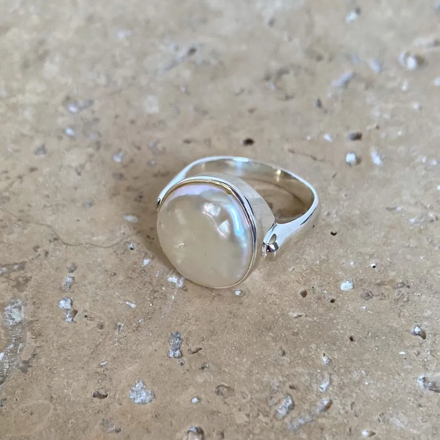 Pearl Delphi Ring