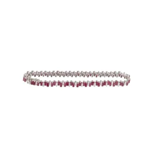 Ruby & Diamond Love Paradigm Bracelet