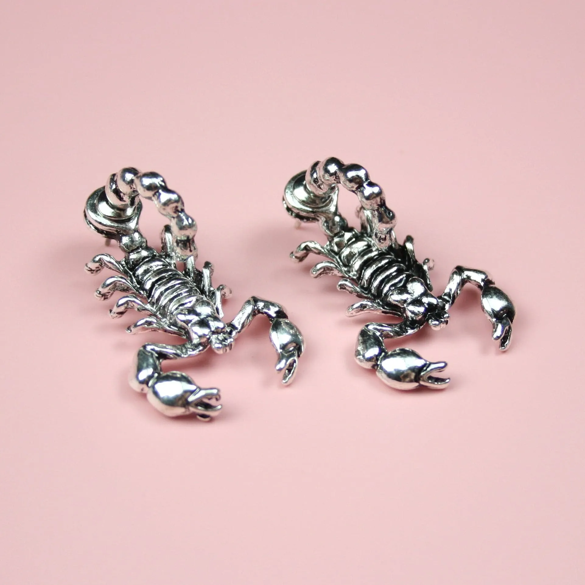 Scorpion 2 Piece Stud Earrings