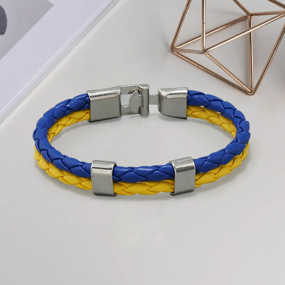 Simple And Fashionable Multi-layer Braided Leather Bracelet