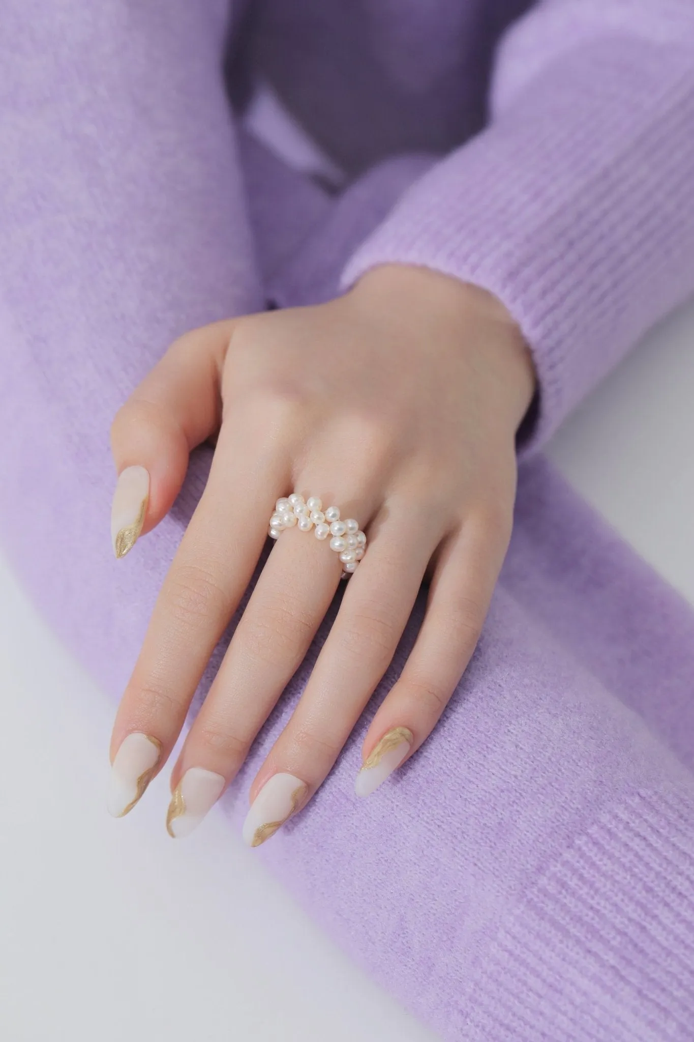 Starry Series Adjustable Soft Chain Ring