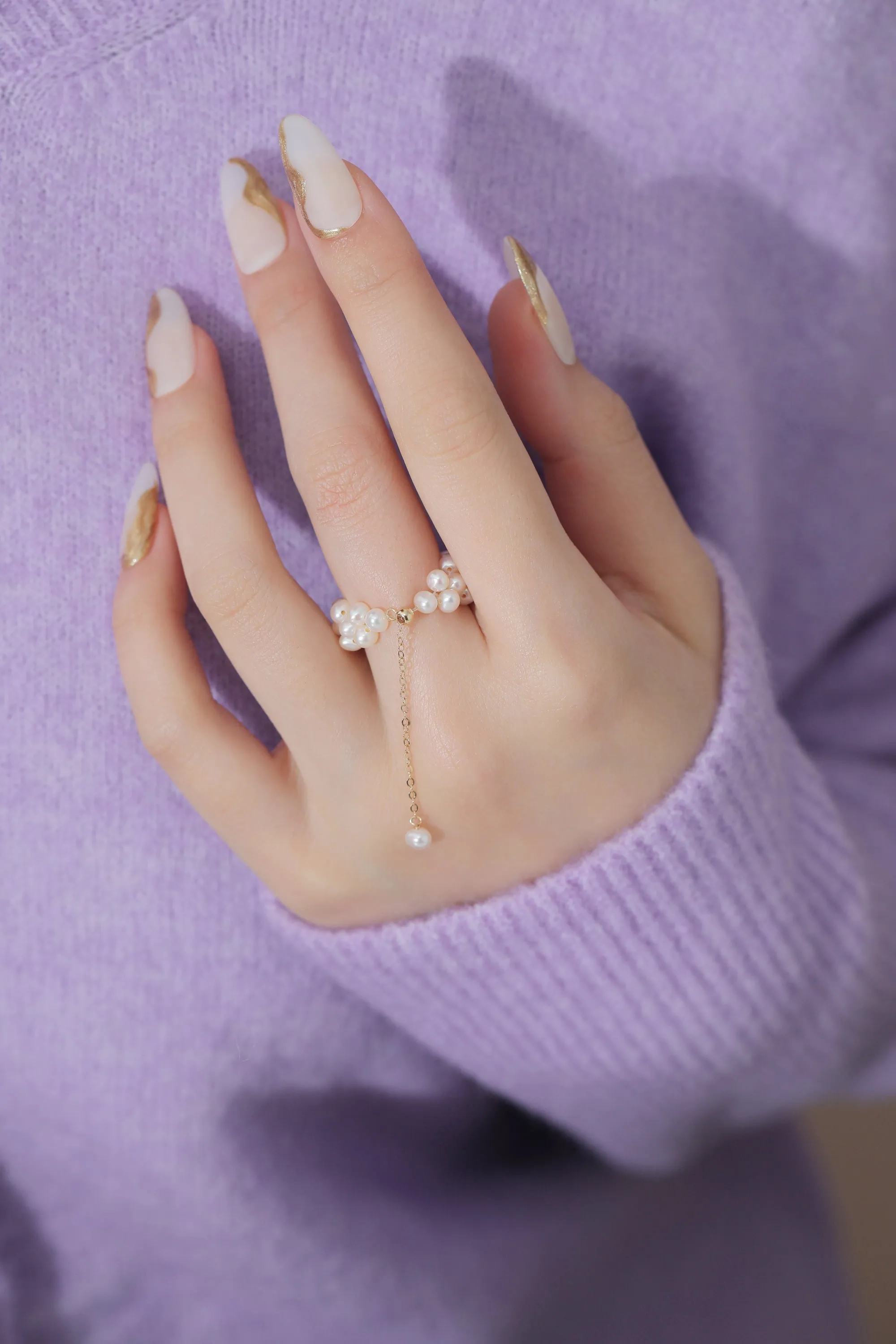 Starry Series Adjustable Soft Chain Ring