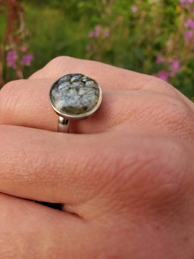 The Olive - Our Round Salmon Ring