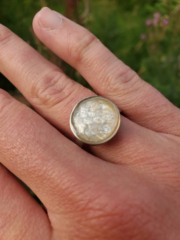 The Olive - Our Round Salmon Ring