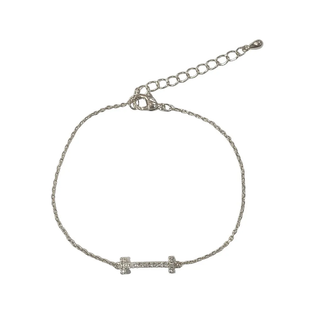 Tyra T Bar Chain Bracelet