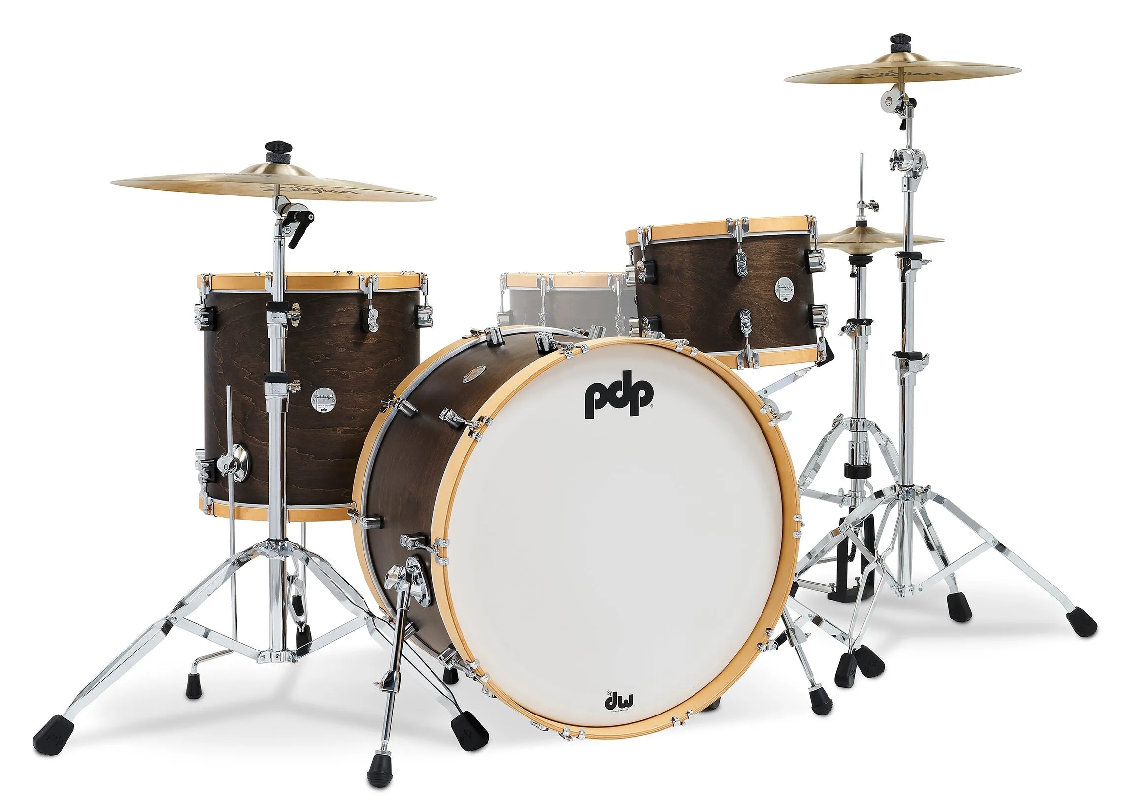 USED - PDP Classic Kit 24 Kick Walnut/Natural Hoop PDCC2413WN